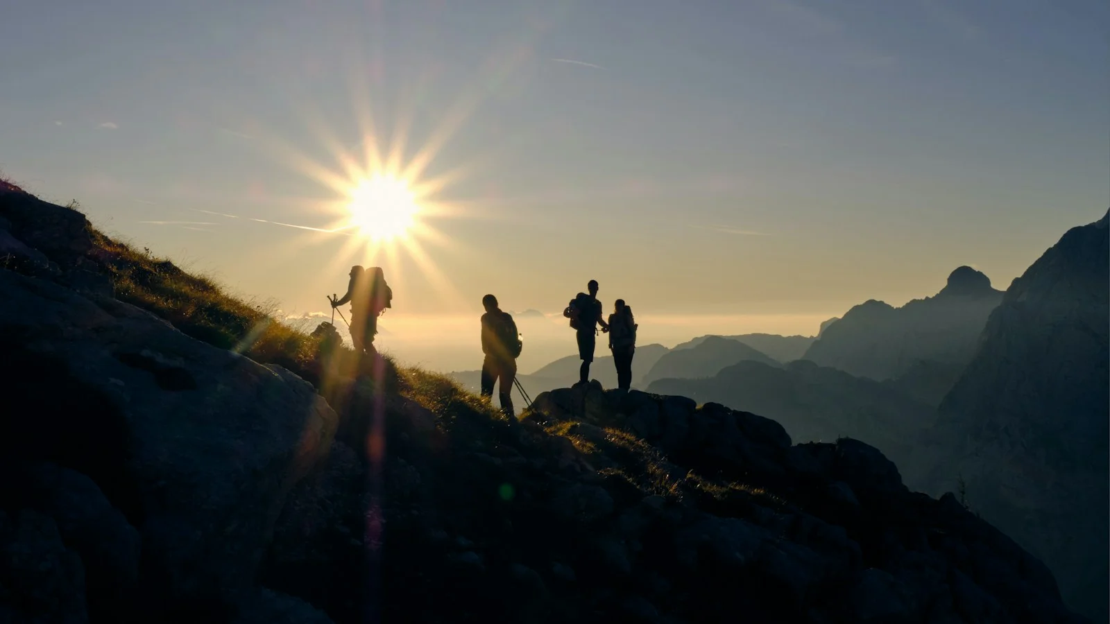 The mountains bring people together better than any game